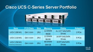 Cisco's new C-Series of rackmount servers